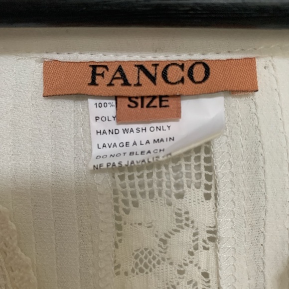 White Franco Short Sleeve Lace Detailed Dress - Picture 3 of 4